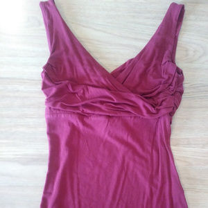 The Limited Red Stretchy Layered Tank Size XS